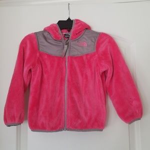 Girls Pink Fleece The North Face Jacket